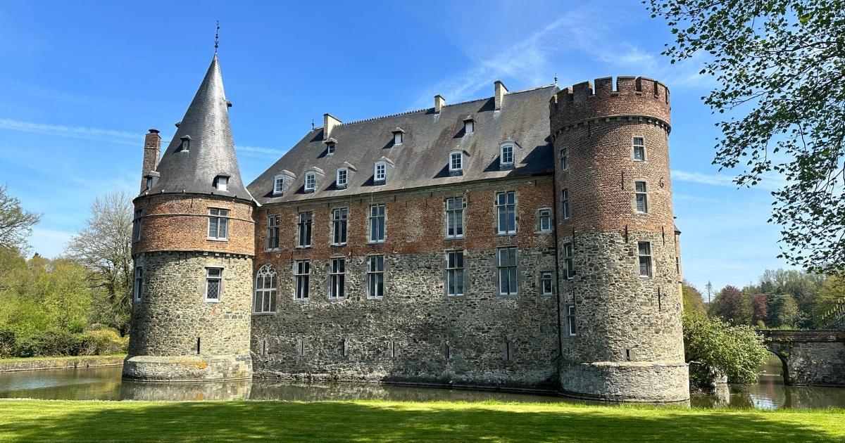 Vue panoramique du Château de Braine-le-Château